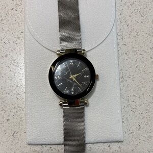 Elegant Silver Women's Watch
